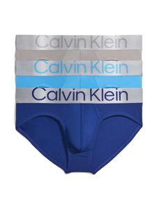 Calvin Klein - 3p Hip Brief - Steel Micro -