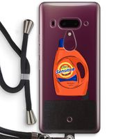 Ultra Sensitive: HTC U12+ Transparant Hoesje met koord