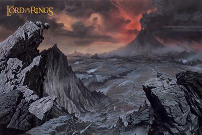 Poster The Lord of the Rings Mount Doom 91,5x61cm