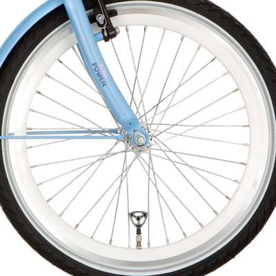 Alpina voorwiel 20 j19db mat wit zink spk