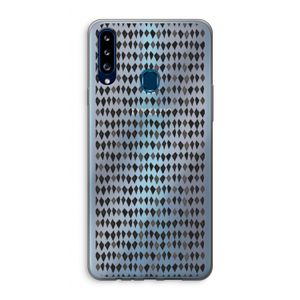Crazy shapes: Samsung Galaxy A20s Transparant Hoesje