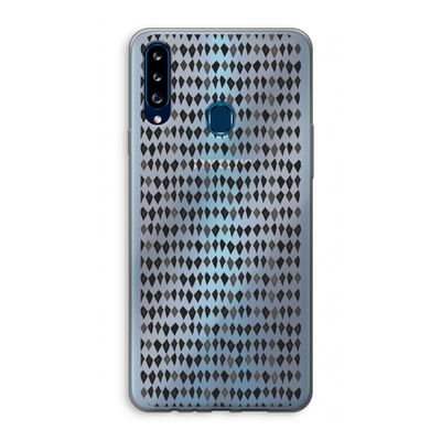 Crazy shapes: Samsung Galaxy A20s Transparant Hoesje