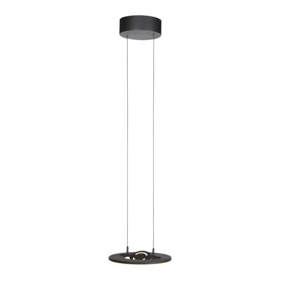 Steinhauer Strakke hanglampSoleil Ø 32cm zwart - 4140ZW