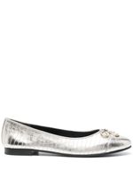 Tory Burch ballerines à plaque Double T - thumbnail