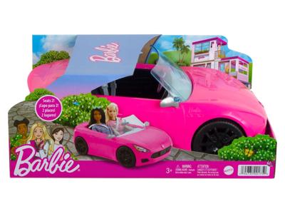 MATTEL Speelgoedauto Barbie Cabrio of Hot Wheels Monster Truck (HBT92 Barbie Glam Cabrio)