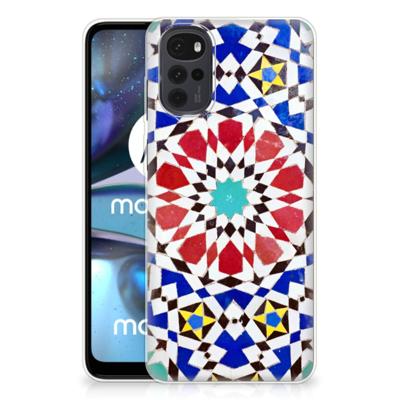Motorola Moto G22 | TPU | Siliconen hoesje | Mozaïek