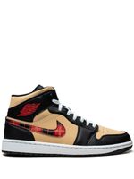 Jordan baskets montantes Air Jordan 1 'Tartan Swoosh' - Noir - thumbnail