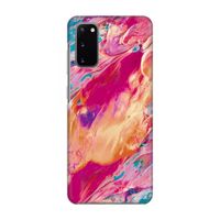 Pastel Echoes: Volledig geprint Samsung Galaxy S20 Hoesje
