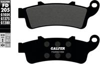GALFER Brake pad fd205 g1054 organic standard