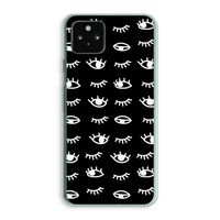 Eye pattern #3: Google Pixel 5a 5G Transparant Hoesje