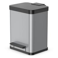 Hailo 0619-220 öko uno plus m pedaalemmer 17l zilver