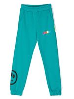 Barrow kids pantalon de jogging à logo imprimé - Bleu