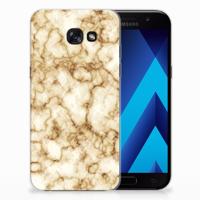 Samsung Galaxy A5 2017 | TPU | Siliconen hoesje | Marmer Goud
