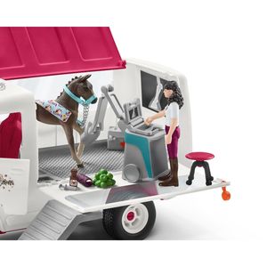 Schleich Horse Club - Mobiele dierenarts speelgoedvoertuig 42439