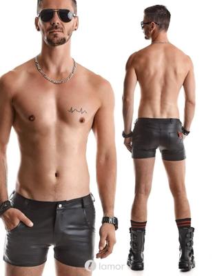 * RFP Matte wetlook heren Short,Federico001