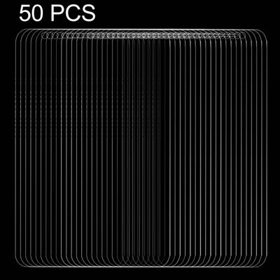 50 stuks 0 26 mm 9H 2.5D getemperd glas Film voor Galaxy J8 (2018) geen retailpakket