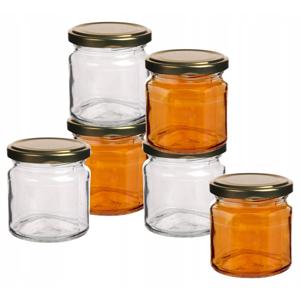 Altom Design Set van 6 Conserveringspotten 200 ml - Weckpot - Jampotten - Inmaakpotten