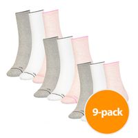 Calvin Klein Sokken Dames Pink Combo 9-Pack-One size