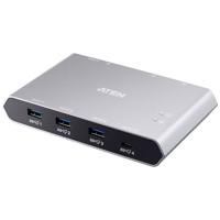 ATEN 2-Port USB-C Gen 2 Sharing Switch met Power Pass-through - thumbnail