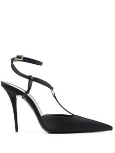 Saint Laurent escarpins Luna 105 mm - Noir