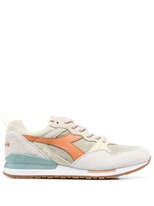 Diadora baskets en daim à design colour block - Tons neutres