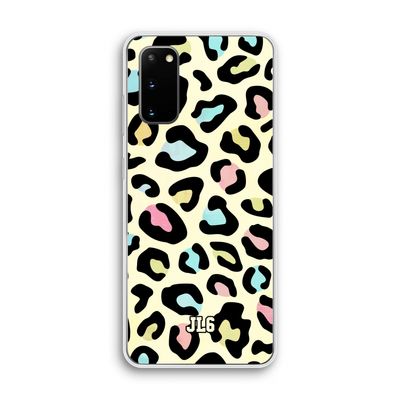 Leopard pattern: Samsung Galaxy S20 Transparant Hoesje
