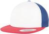 Flexfit FX6005FW Foam Trucker With White Front - Red/White/Royal - One Size