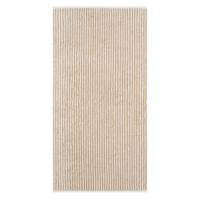 Cawö Cawö Two-Tone Stripe Handdoek 50x100 natur