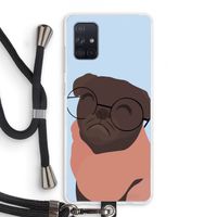 Ludo: Samsung Galaxy A71 Transparant Hoesje met koord