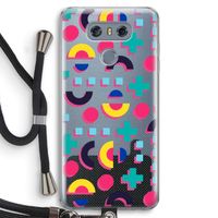8-bit N°2: LG G6 Transparant Hoesje met koord