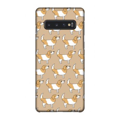Doggy: Samsung Galaxy S10 4G Volledig Geprint Hoesje