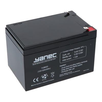 YANEC loodaccu 12v 12ah