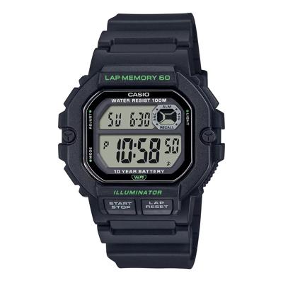 Casio ILLUMINATOR Zwart (Ø 44,5 mm) Heren horloge