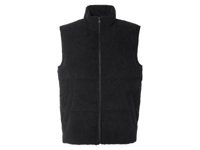 esmara Men Corduroy heren bodywarmer (Zwart, XXL)