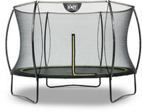 Exit Silhouette trampoline met net - Ø 305 cm- Zwart