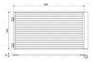 Airco condensor 814408