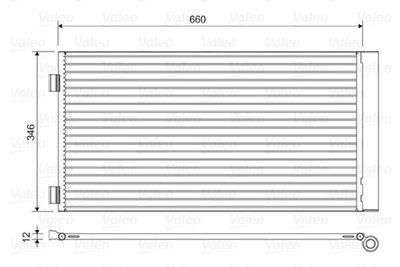 Airco condensor 814408