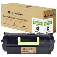 G&G Toner vervangt Lexmark 522X Compatibel Zwart 45000 bladzijden Reborn remanufactured 21310