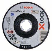 Bosch Accessoires X-LOCK Slijpschijf Expert for Metal 125x1.6x22.23mm, recht - 1 stuk(s) - 2608619254 - thumbnail