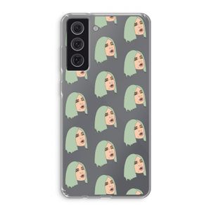 King Kylie: Samsung Galaxy S21 FE Transparant Hoesje