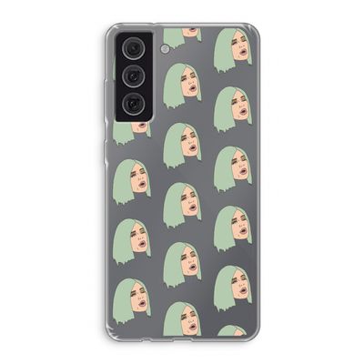 King Kylie: Samsung Galaxy S21 FE Transparant Hoesje