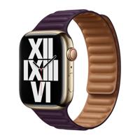 Apple Leather Link Apple Watch M/L 38mm / 40mm / 41mm Dark Cherry