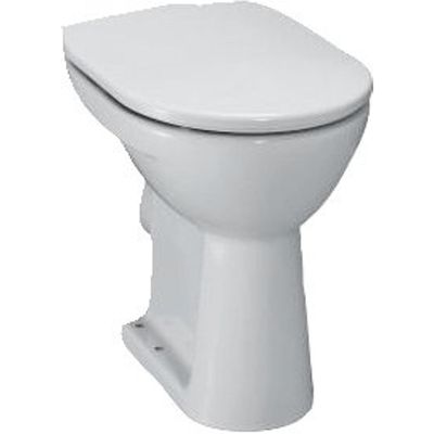 Jika Lyra Plus Closet H45xB36xD47cm Vlakspoel Keramiek Wit h8253860002061