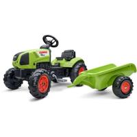 FALK Claas Arion 410 Pedaaltractor + Trailer