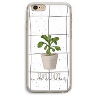 Kamerplant op vensterruit: iPhone 6 Plus / 6S Plus Transparant Hoesje