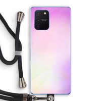 Flow mist pastel: Samsung Galaxy Note 10 Lite Transparant Hoesje met koord