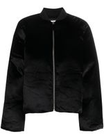 Loulou Studio veste bomber Lafu en velours - Noir - thumbnail