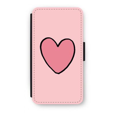 Hartje: iPhone XS Flip Hoesje
