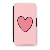 Hartje: iPhone XS Flip Hoesje