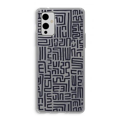 Moroccan Print: OnePlus 9 Transparant Hoesje